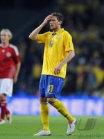 Fussball WM  2010  Qualifikation:  Daenemark - Schweden