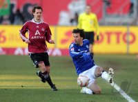 Fussball 1. Bundesliga : 1 FC Nuernberg - Hamburger SV