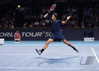 Tennis Swiss Indoors Basel 2015: Roger Federer (Schweiz)