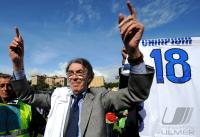 FUSSBALL SERIE A:  Praesident Massimo Moratti (Inter)