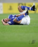 Fussball CL: Schalke, KURANYI verletzt