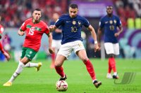 FUSSBALL WM 2022 Halbfinale Frankreich - Marokko