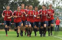 Fussball 1. Bundesliga: Training beim FC Bayern Muenchen