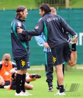 FUSSBALL 1. BUNDESLIGA: Training Werder Bremen mit Neuzugang Pizarro