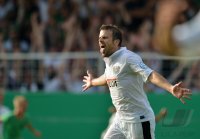 Fussball Saison 2012/2013 DFB Pokal; JUBEL Matthew Taylor (Preussen Muenster)