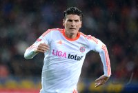 Fussball 1. Bundesliga  Saison 2012/2012: Mario Gomez (FC Bayern Muenchen)