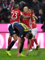 Fussball 1. Bundesliga Saison 16/17: FC Bayern Muenchen - RB Leipzig