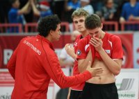 Volleyball  1. Bundesliga  14/15:  TV Rottenburg - VfB Friedrichshafen