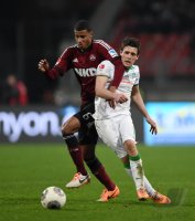 Fussball 1. Bundesliga 13/14: 1. FC Nuernberg - SV Werder Bremen