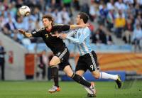 FUSSBALL WM 2010, VIERTELFINALE: ARGENTINIEN - DEUTSCHLAND