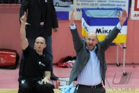 Volleyball  1. Bundesliga  10/11: Trainer  Mueller-Angstenberger (ENBW TV Rottenburg)  ENBW TV Rottenburg - SCC Berlin