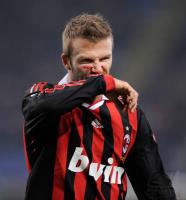 Fussball  SERIE A SAISON 2009/2010;  BECKHAM (AC Mailand )