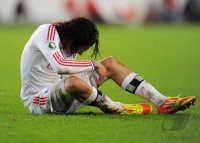 FUSSBALL  DFB Pokal 11/12  Achtelfinale: Paolo Guerrero (Hamburger SV)