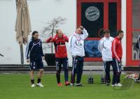 Fussball 1. Bundesliga: Training beim FC Bayern Muenchen