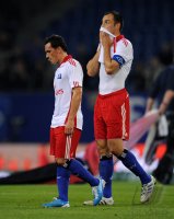 Fussball: 1. Bundesliga Saison 2010/2011: Hamburg - Wolfsburg