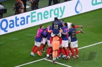 FUSSBALL WM 2022 Halbfinale Frankreich - Marokko