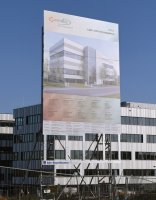 Aussenansicht Neubau Labor- und Forschungsgebaeude CureVac AG in Tuebingen