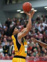 Basketball 1. Bundesliga  07/08  Walter Tigers Tuebingen  -  Deutsche Bank SKYLINERS