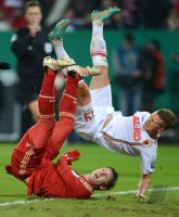 FUSSBALL DFB POKAL  Saison 2012/2013:  FC Augsburg - FC Bayern Muenchen