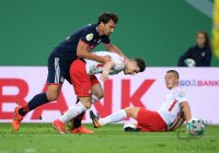 Fussball  DFB Pokal  2. Runde  Saison 17/18: RB Leipzig - FC Bayern Muenchen