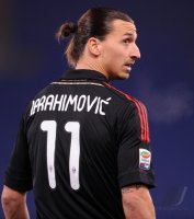 FUSSBALL SERIE A:  Zlatan Ibrahimovic (AC Mailand)