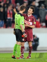 FUSSBALL  DFB Pokal 11/12  Achtelfinale: VfB Stuttgart - Hamburger SV