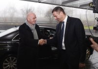 FIFA Praesident Gianni Infantino (Schweiz) erster Tag im Home of Fifa