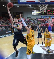Basketball 1. Bundesliga 16/17 Hauptrunde: Walter Tigers Tuebingen - Alba Berlin