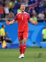 FUSSBALL WM 2018 Vorrunde Island - Kroatien