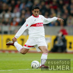 FUSSBALL 1. Bundesliga Spielszene VfB Stuttgart  -  SC Freiburg