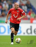 Fussball 1. Bundesliga, Hannover: STAJNER am Ball