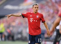 Fussball 1. Bundesliga Saison 17/18: FC Bayern Muenchen -  VfB Stuttgart