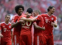 Fussball 1. Bundesliga  Saison  2012/2013:  JUBEL FC Bayern Muenchen