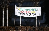 Gegendemo zum Landesparteitag der AfD in der Statthalle Hechingen (Zollernalbkreis)