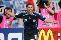 Fussball WM 2006: Argentinien - Serbien-Montenegro