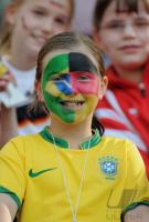 Fussball International  Frauen  Deutschland - Brasilien  FAN