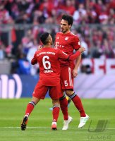 Fussball 1. Bundesliga Saison 18/19: FC Bayern Muenchen - Borussia Dortmund