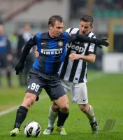 FUSSBALL SERIE A 2012/2013: Inter Mailand - Juventus Turin