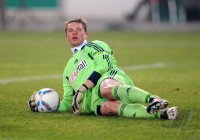 Fussball DFB Pokal, Saison 2011/2012, Viertelfinale: Torwart Manuel Neuer (FC Bayern Muenchen)