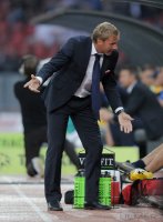 FUSSBALL INTERNATIONAL: Trainer Thorsten Fink  (FC Basel)