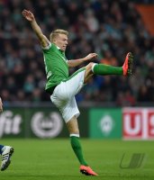 Fussball, 1. Bundesliga  Saison 2014/2015: SV Werder Bremen - VfL Wolfsburg