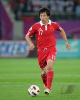 Fussball AFC Asian Cup 2011: Zhang Linpeng  (China)