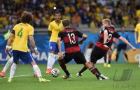 FUSSBALL WM 2014, HALBFINALE: Brasilien - Deutschland