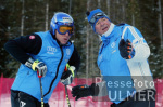 SKI   Weltcup  Abfahrt Herren ;Stefan Stankalla (GER) un Trainer Osswald