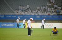 FUSSBALL  Olympia 2008   Halbfinale  Frauen   Brasilien - Deutschland