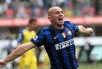 FUSSBALL SERIE A:  JUBEL Esteban Matias Cambiasso Deleau (Inter)