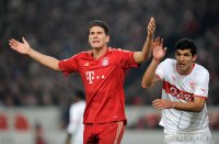 Fussball 1. Bundesliga : Mario Gomez (FC Bayern Muenchen)