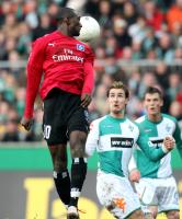 Fussball, 1. Bundesliga: Bremen - Hamburg