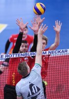 Volleyball 1. Bundesliga  Saison 17/18:  TV Rottenburg - Hypo Tirol Alpen Volleys Haching