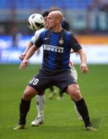 FUSSBALL SERIE A: Esteban Cambiasso (Inter Mailand)